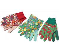 Draper 18253 Guanti da Giardinaggio, Set di 3, Taglia S/M