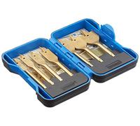 Draper 18560 - Set di punte per legno piatte in nitrato di titanio, 7 pezzi