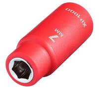 Draper 18744 XP1000 VDE Presa, 0.6cm Quadro Dr 7mm - 18744