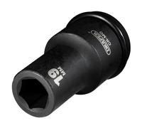Draper 19Mm 3/4"D Deep Impact Socket 6 Point Metric Hi-TORQ 05051