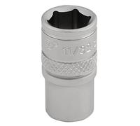 Draper 2.6cm 0.6cmD Imperial Presa Standard Lunghezza Cromato 6 Punto Zigrinato