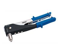 Draper 2 Lato Mano Rivettatrice Kit Opera At 90° O 180 2.4, 3.2, 4.0 & 4.8mm