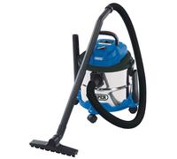 Draper 20514 15L Asciutto e Bagnato Aspirapolvere Con Acciaio Inox Tank(1250W)