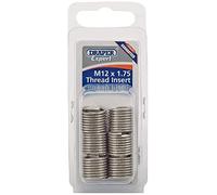 Draper 21711 Expert M12 X 1.75 Metric Thread Insert Refill Pack (12)