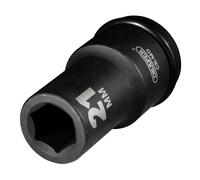 Draper 21Mm 3/4"D Deep Impact Socket 6 Point Metric Hi-TORQ 05053