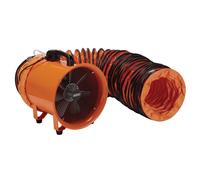 Draper 230V Aria Mover Ventilatore 300mm 350W Lunghezza Tubo 5m Estrazione Fumi