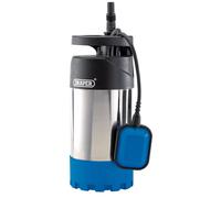 Draper 230V Profondo Acqua Immergibili Well Pompa & Float Interruttore 91L/Min