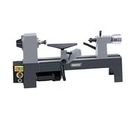 Draper 230V Variabile Velocità Mini Legno Tornio 250W Mandrino Filettatura 1.9cm
