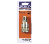 Draper 25857 Raccordo Maschio Filettato 1/2 Bsp Per Linea D'Aria
