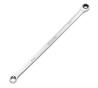 Draper 27765 HI-TORQ - Chiave a cricchetto a doppio anello extra lunga, 8 mm