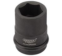 Draper 28694 - Set di bussole per chiavi, 24 mm