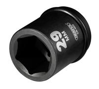 Draper 29mm Urto Presa 1.9cmD 6 Punto Esagonale Standard Lunghezza Hi-Torq 05010