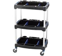 Draper 3 Tier Officina Trolley con Contenitore Scomparti E Coppa Supporti 04612