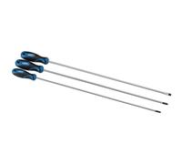 Draper 32603 450mm extra Lunga Presa Impugnatura Morbida Cacciavite Set (3 Pezzi