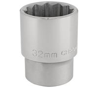 Draper 32Mm 3/4" 12 Punti Cromo Chiave A Bussola Lunghezza Standard 16699