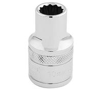 Draper 33093 Chiave a bussola quadrata da 1/2" a 12 punte, 10 mm, blu