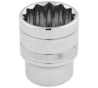 Draper 33442 Chiave a bussola quadrata da 1/2" a 12 punti, 27 mm