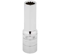 Draper 33731 - Chiave a bussola 12 punti, attacco quadro 1/2", Hi-Torq, 12 mm