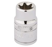 Draper 34187 TX-Star 3/8" Square Drive E12 Bussola Blu