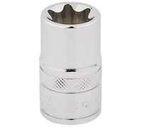 Draper 34340 TX-Star - Chiave a bussola E18 con attacco quadro da 1/2"
