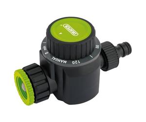 Draper 36748 Acqua Timer Meccanico, Colore: Nero