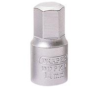 Draper 38327 14mm Hexagon - 1cm Attacco Quadro Tappo Scarico Chiave
