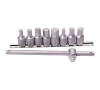 Draper 38329 10 Pezzi 1cm Attacco Quadro Tappo Scarico Set Chiavi