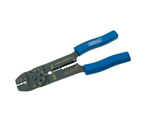 Draper 4 Lato Pinza Crimpatrice 215mm Per Isolato & Accensione Terminali 13657