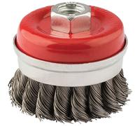 Draper 41447 60 MM X M14 Twist Nodo Spazzola Metallica Tazza