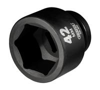 Draper 42mm Urto Presa 1.9cmD 6 Punto Esagonale Standard Lunghezza Hi-Torq 05023