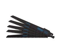 Draper 43426 - Lame per sega alternative, bimetalliche per taglio in gesso, 150 mm, 6 tpi, confezione da 5