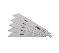 Draper 43459 - Lame per seghe bimetalliche per metallo, 150 mm, 14 tpi (confezione da 5)