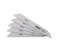 Draper 43463 - Lame per seghe in metallo bi-metallo, 150 mm, 10-14 tpi, confezione da 5
