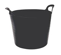 Draper 43475 - Secchio flessibile multiuso, capacità 42L, colore: Nero