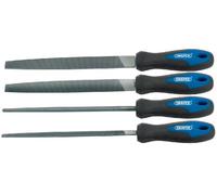 Draper 44962 - Set 4 lime con impugnatura Softgrip, 200 mm