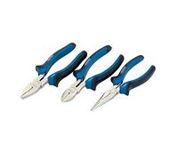 Draper 45864 - Set 3 pinze, con impugnature morbide