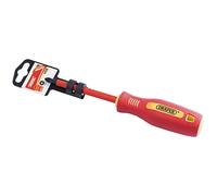 Draper 46529 completamente isolate, con impugnatura morbida, Cacciavite a croce, 2 x 100 mm