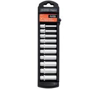 Draper 48851 - Inserto per chiave a tubo, a canale profondo, esagono 1/4", 10 pezzi