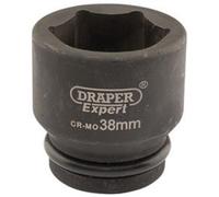 Draper, 5018, Expert 05018 Square Drive Hi-Torq 6 Point Socket Impact, 38 millimetri 3/4 di pollice