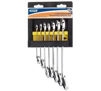 Draper 51179 Metrico Cricchetto Set Chiavi Combinate (7 Pezzi)