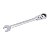 Draper Hi-Torq 52016 Chiave combinata a cricchetto metrica con testa flessibile, 14 mm