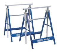 Draper 54053 Coppia Di Cavalletti Telescopici O Cavalletti Da Costruttore