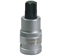 Draper 55668 - Inserto Torx, T60 x 55 mm, 1/2"