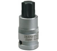 Draper 55670 - Inserto Torx, T70 x 55 mm su quadro 1/2"