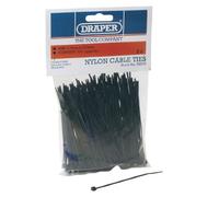 Draper 56228 - Fascetta ferma cavi in nylon, 200 pezzi