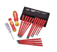 Draper 5776 - Set di cacciaviti intercambiabili, 18 pezzi