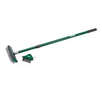 Draper 58683 Paving Brush Set con Doppia Testa e Manico telescopico