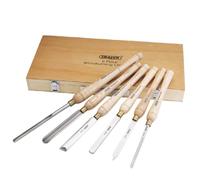 Draper 58697 - Set di scalpelli per legno, 6 pezzi