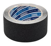 Draper 63384 3.7m X 50mm Nero Resistente Impugnatura di Sicurezza Nastro Rotolo