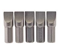 Draper 64013 - Punta per inserti esagonali da 1/4", lunghezza 25 mm, 5 pezzi